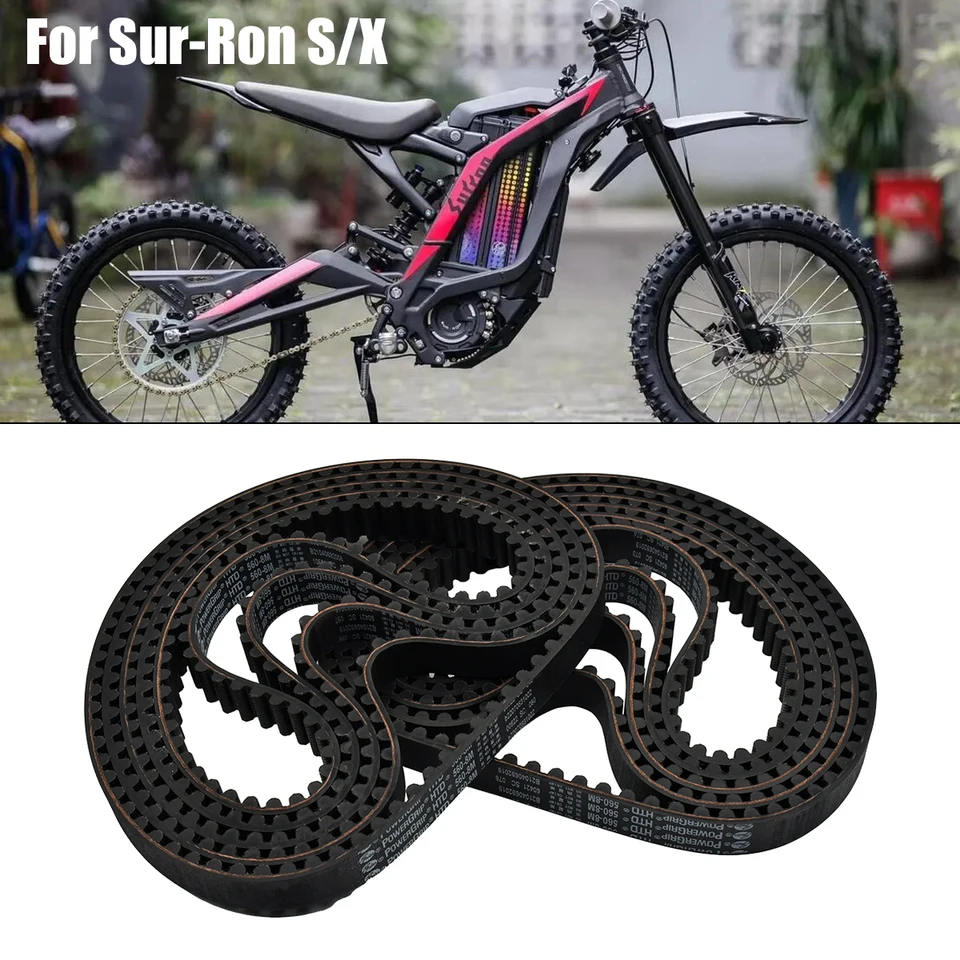 Motokross Electric Bike 560 mm 8 m hnacích pásov prevodový pás pre Sur-Ron Surron Sur Ron Light Bee SX