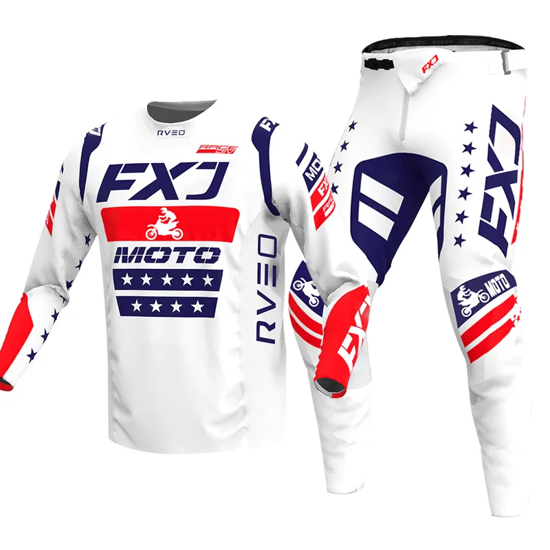 Motokross Gear Set Racing Suit off-Road MX DH BMX ATV MTB enduro Moto Mens súprav