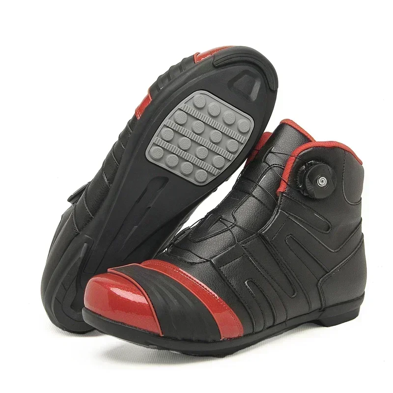 Motokross Street Gear Racing topánky mikrovlákna koža mimo cesty Motorové člny Motobike topánky profesia Motocyklové topánky pre mužov