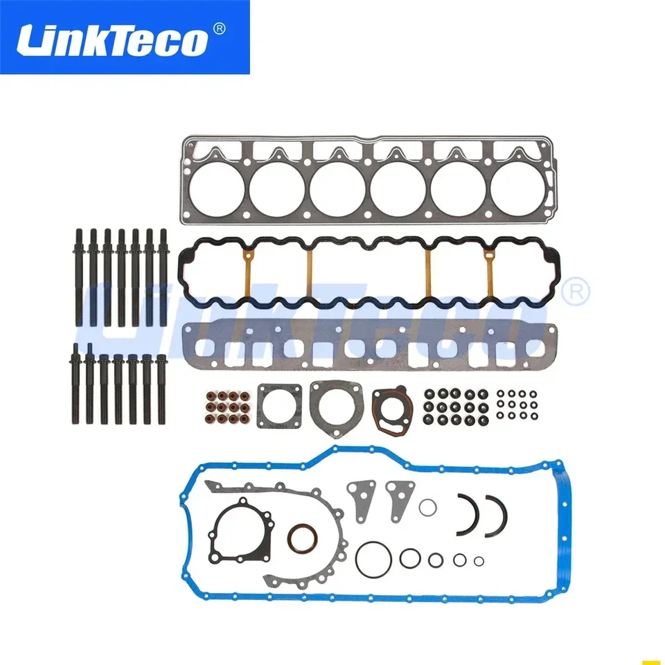 Motor Full Temset Set & Bolts Kit Fit 99-03 4.0 L 12V Erh Gas OHV pre Jeep Cherokee Grand Cherokee TJ Wrangler HS9076PT-4 4.0L