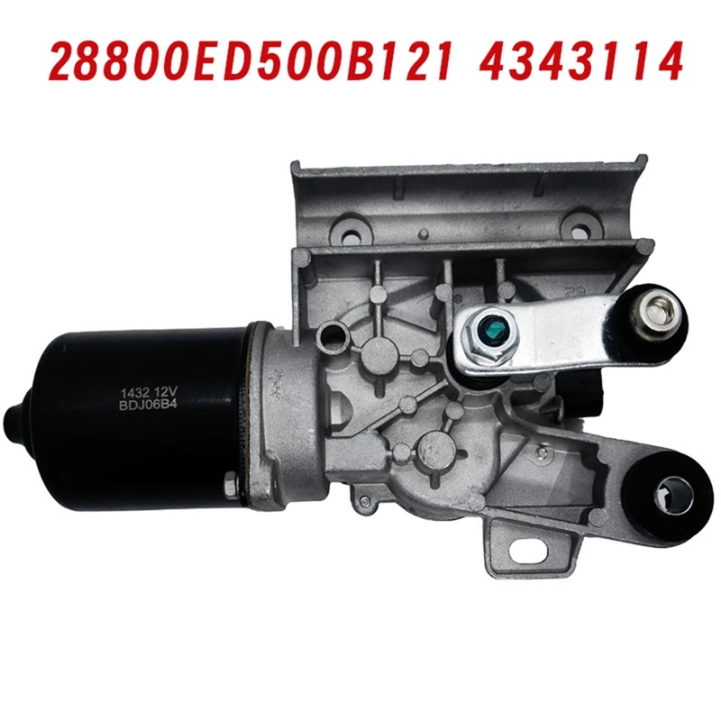 Motor stierača predného čelného skla 28800ed500b121 4343114 pre Nissan Tiida 2005-2010 Zostava motora stierača
