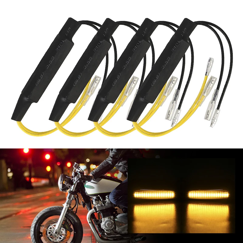 Motorcycle Blibper LED Sigight Sigight Svetla AMS Cement Indikátor zaťaženia 12V 21W poruchový dekodér vyriešiť chybu blinker 26 Ohm