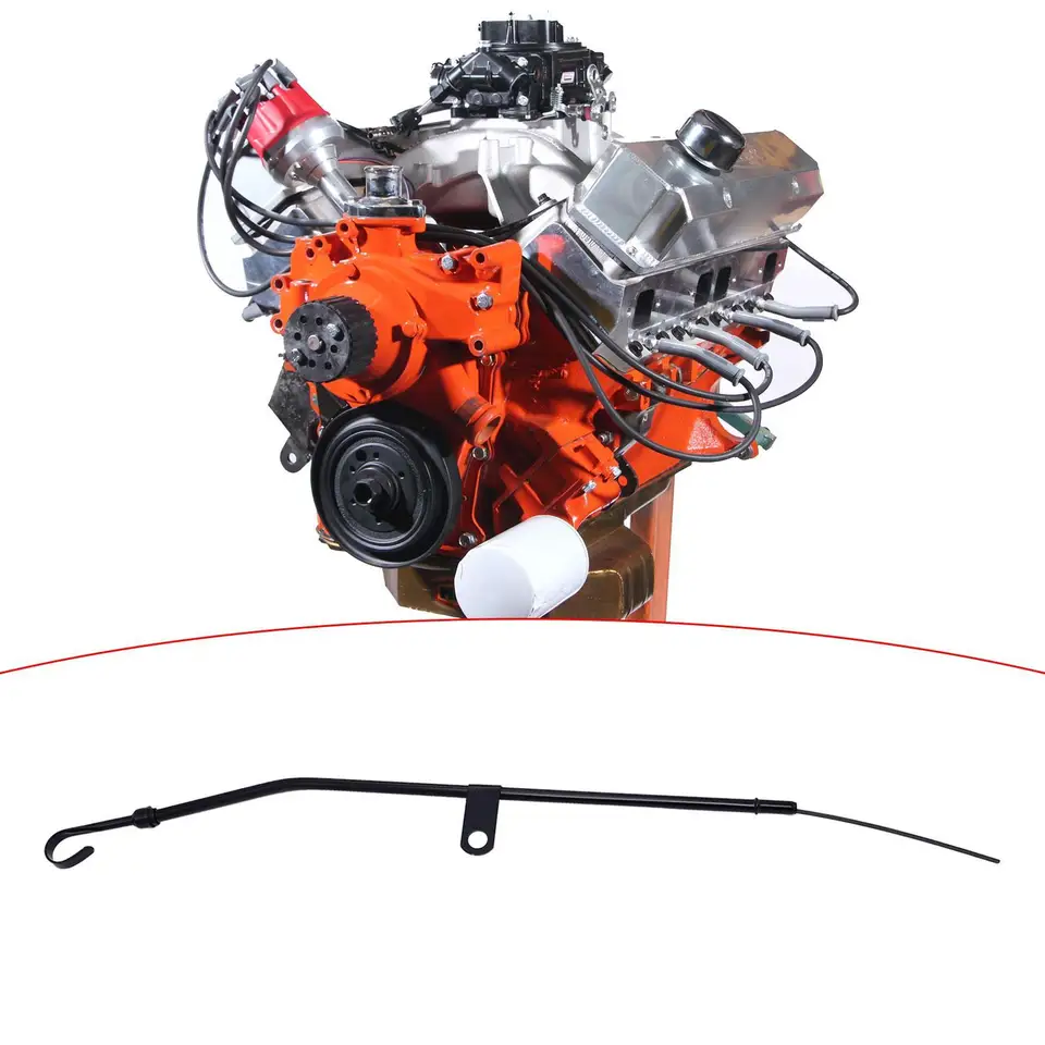 Motorová olejová mierka Vymeňte diely Automatické príslušenstvo Side Oceľ Oceľ ľahko sa inštaluje pre V8 Big Block 383 426 440 motorov