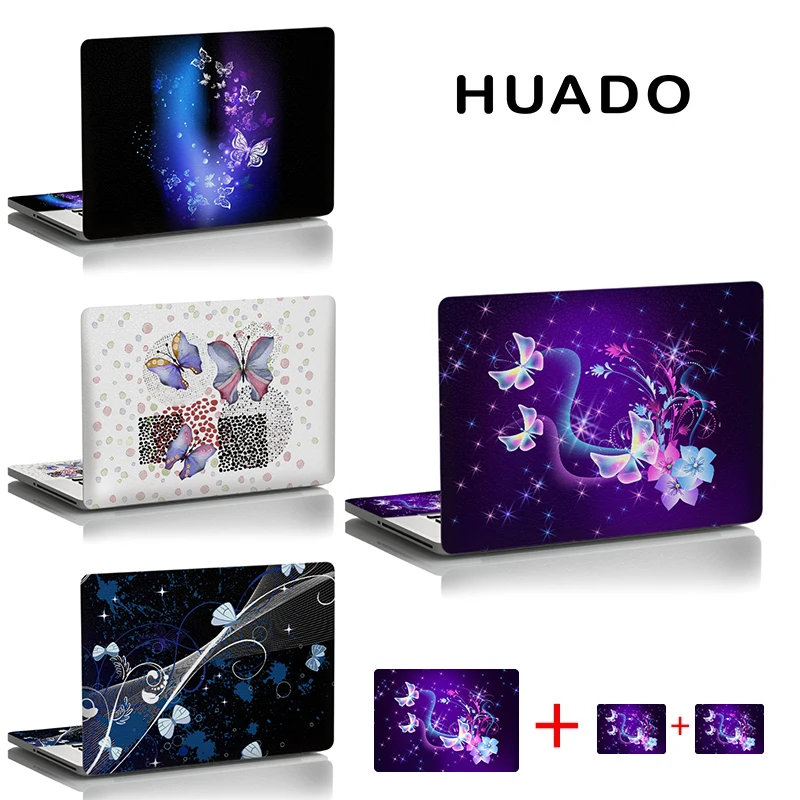 Motýľový notebook vinylové nálepky 15.6 