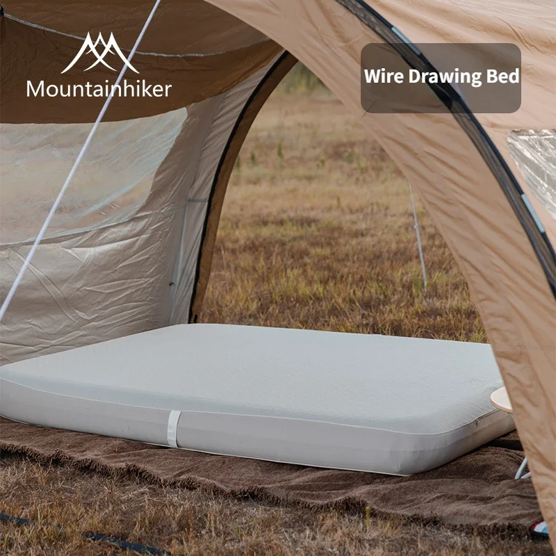 MountainHiker Outdoor Camping Picnic Inflation Bed Self-Dring Cestovný matrac s vysokou odolnosťou Automatická matrac s vankúšom