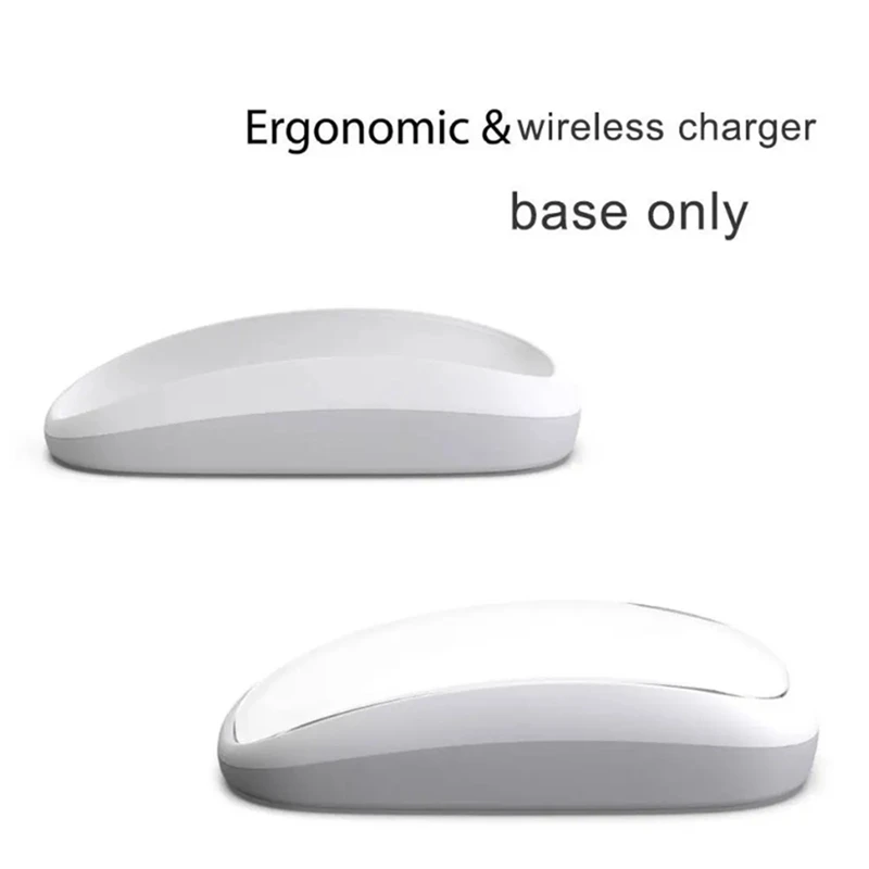 Mouse Dock pre Apple Magic Mouse 2 nabíjanie Dock ergonomické bezdrôtové nabíjacie podložky Zvýšené výška-a