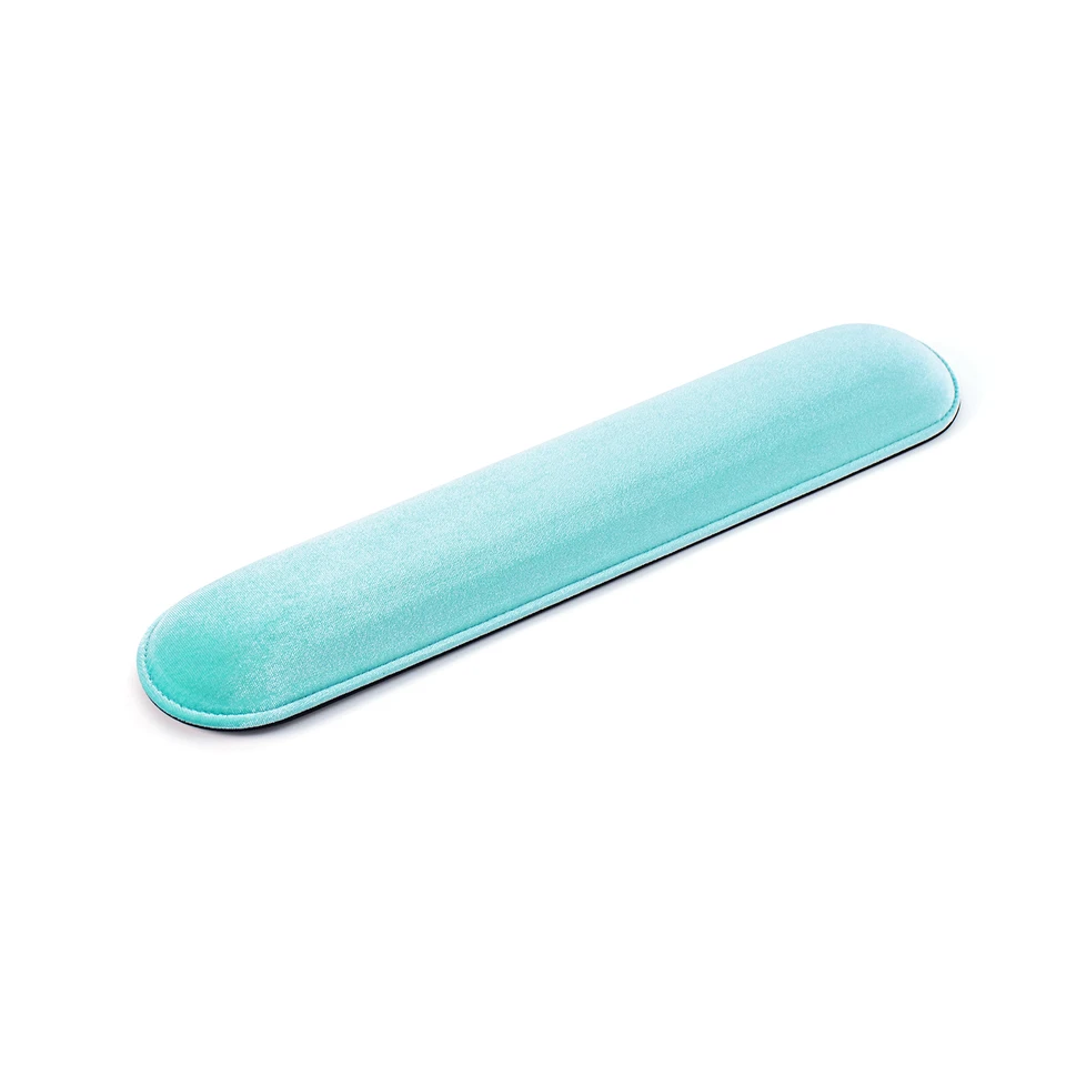 Mouse klávesnica zápästie REST PAD s pamäťovou penou Zelený mäkký flanel zápästie Podpora na písanie úľavy od bolesti pre hernú domácu kanceláriu