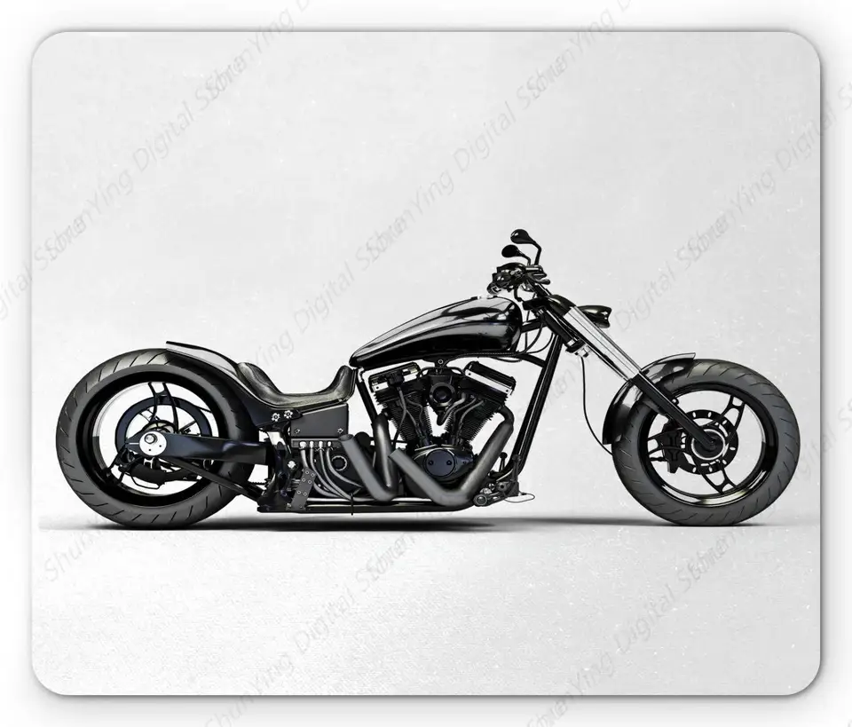 Mouse Pad Computer Game Motorycle Horsepower Adventure Journey Free Riding Mužské vozidlo odolné protišmykové gumové podložka myši myši