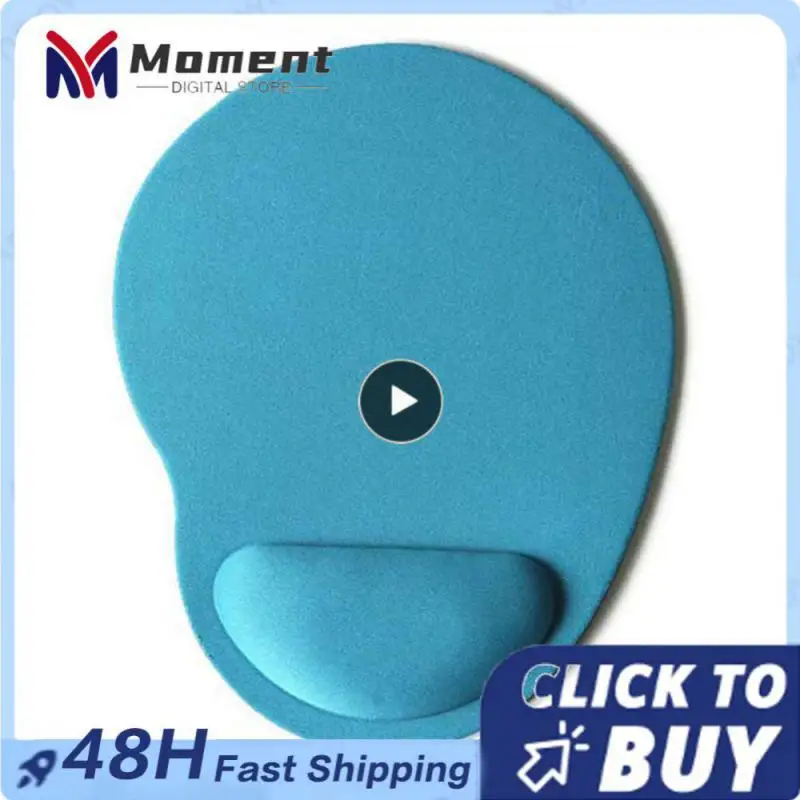 Mouse Pad Eva Wristband Gaming MousePad Solid Color Mychy Rat Pohodlný myš Pad Gamer pre PC NAPOHOP