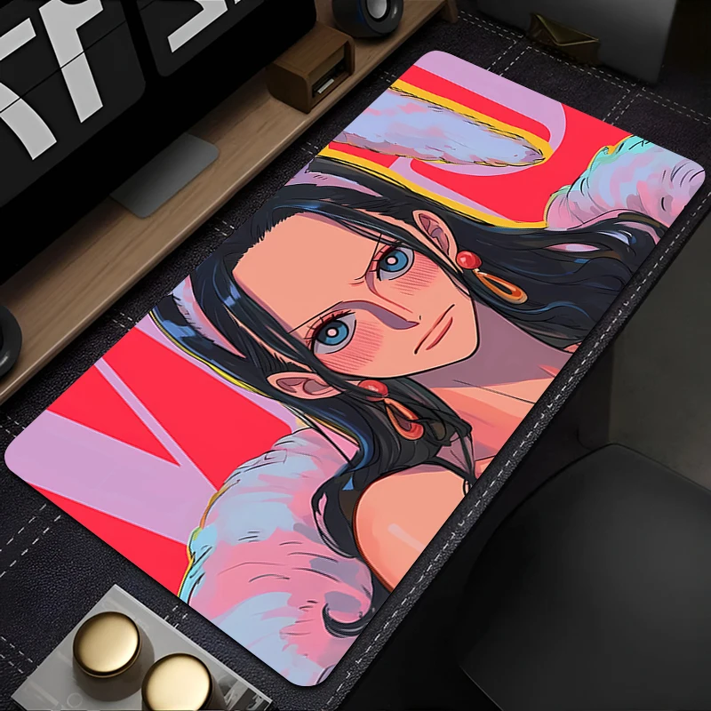 Mouse Pad Game Player počítačová klávesnica Pad Desk Desk Pad Anti-Slip Cartoon Pad Pad PC koberec O-One Piece N-Nico · Robin MousePad XL