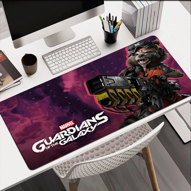 Mouse Pad Rocket Raccoon Gamer Mousepads MousePads Big Gaming MousePad Fashion Veľká klávesnica matk stolovej podložky pre podložky myši pre notebook