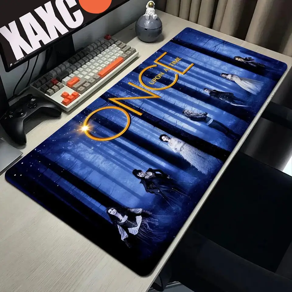 MousePad Once Upon a Time Speed ​​Gaming Mouse Pad XXL Desk Mat Gaming Accessories Klávesnica Mausepad PC Gamer Mise Koberec Deskmat