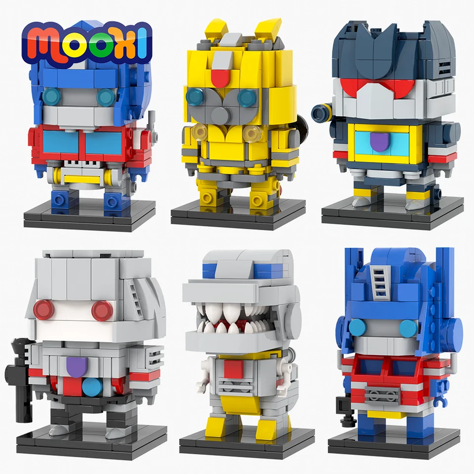 MOXI Movie Series Set MOC Brickheadsed DIY Building Block Block Detský darček MOC7293 MOC7294 MOC7295 MOC7296 MOC7297 MOC7298 MOC7299