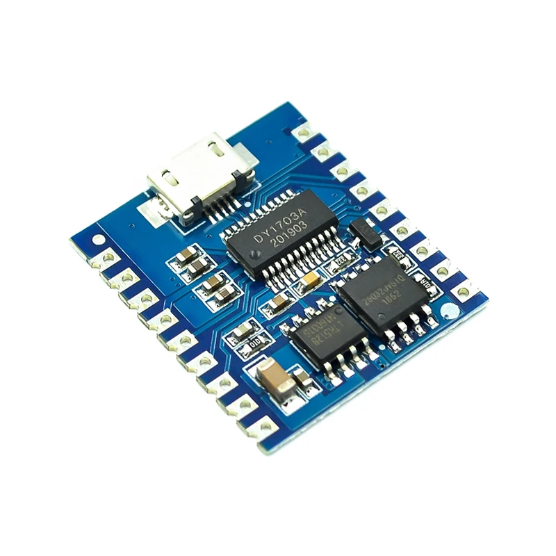 MP3 prehrávač modul hlasový modul 4MB hlasové prehrávanie io spúšťací sériový port control USB na stiahnutie flash dy-sv17f