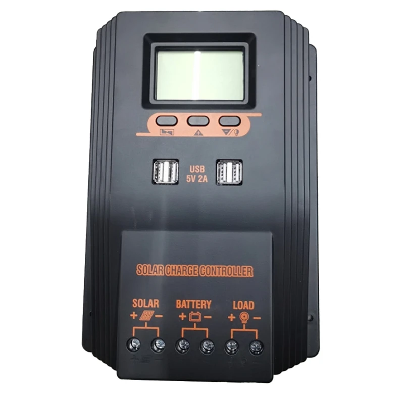 MPPT/PWM Solar Charger Controller Solárny panel Regulátor LCD Zobrazuje rôzne režimy riadenia načítania