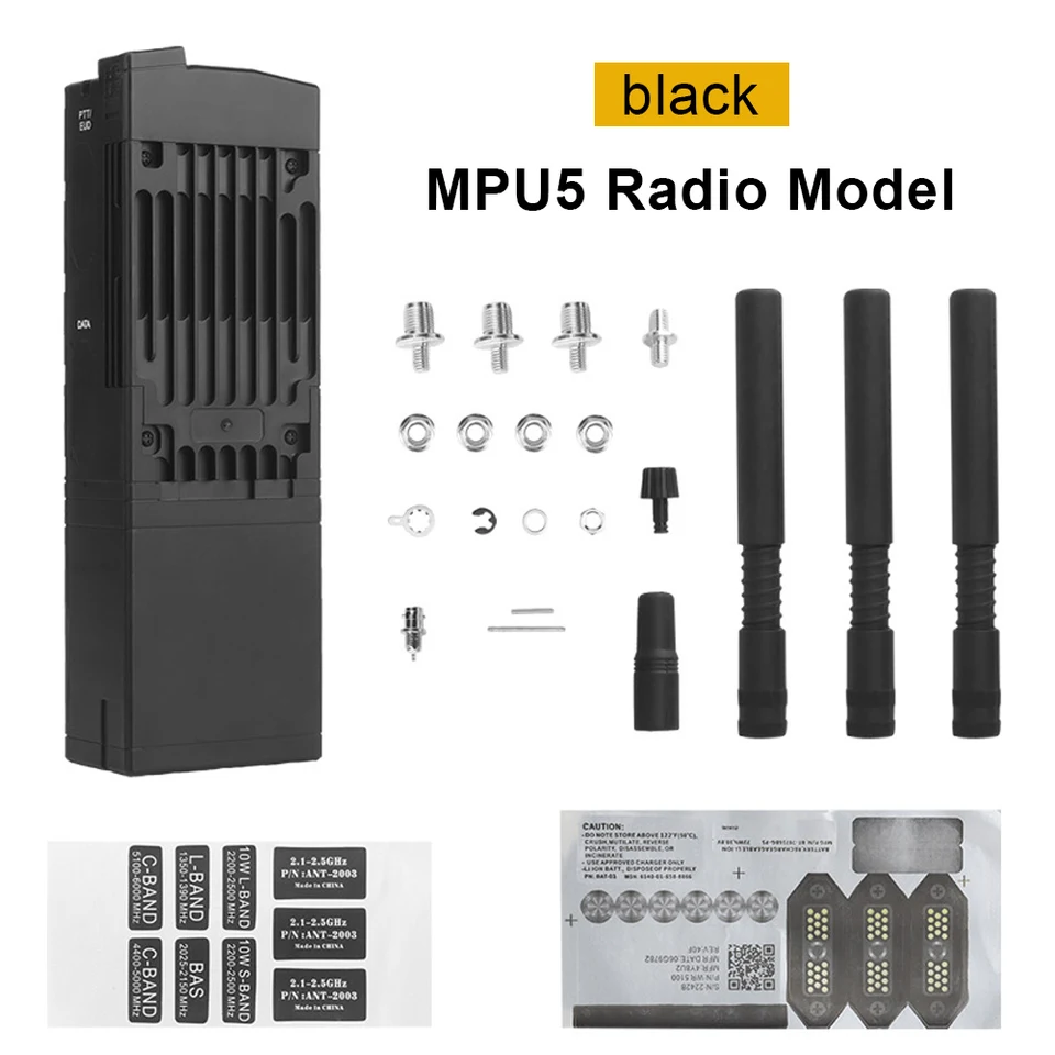 MPU5 figurín taktický model Walkie Talkie Runcheld Tasonceiver Interphone Dummy Model DIY Walkie-Talkie Seal Case Pase DIY