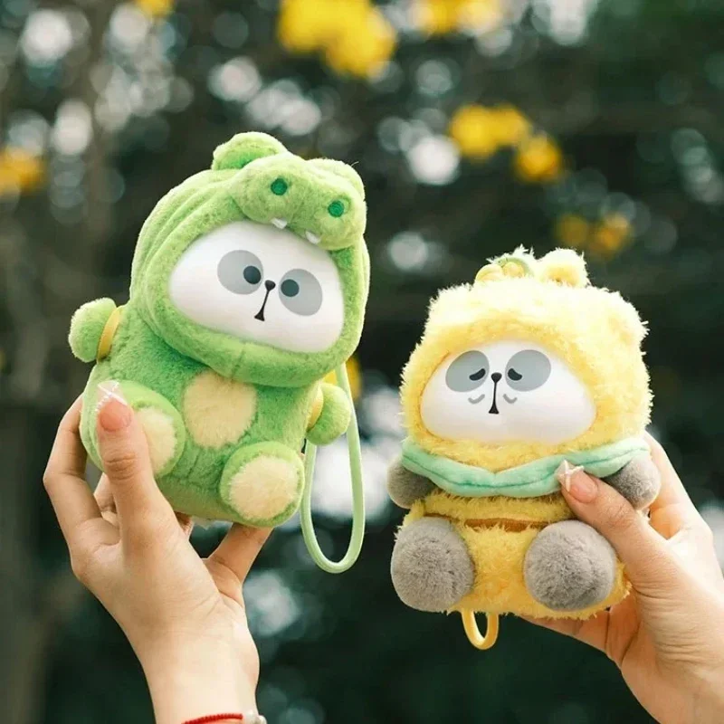 Mr.Pa Animal Limited Company Series 14,5 cm Doll Box Hračky Figure Kawaii Panda Doll Cartoon Decor Detská hračka vianočná narodeninygift