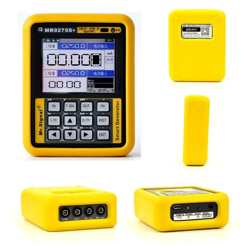 MR2.0 SMART MR9270S+DDS Multifunkčný generátor signálu RS485 MODBUS MASTER+PID CONLEGER+Recorder bez papiera