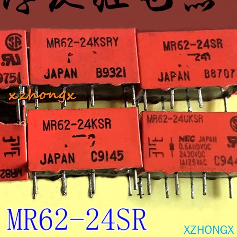 MR62-24SR relé 24V DC/AC Magnetický istič, ktorý nie je založený na konfigurácii kontaktu, konfigurácia kontaktu s jedným pólom)