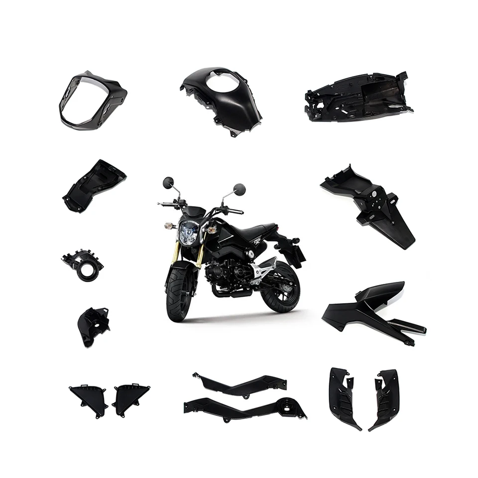 MSX125 2013-2016 PLAT PLASTOVÁ KITY SÚPRAVA VNÚTORNÉHO OCHRANA PRE HONDA GROM125 MSX125 MSX125 SF 2013-2016