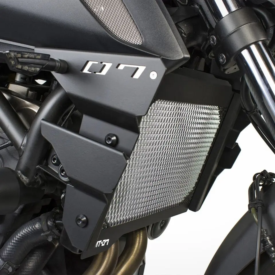 MT07 FZ07 MT FZ 07 2023 Príslušenstvo pre Yamaha MT-07 FZ-07 2021 2022 Motocykle Radiator Grille Cover Cover Cover Tank Ochranca palivovej nádrže