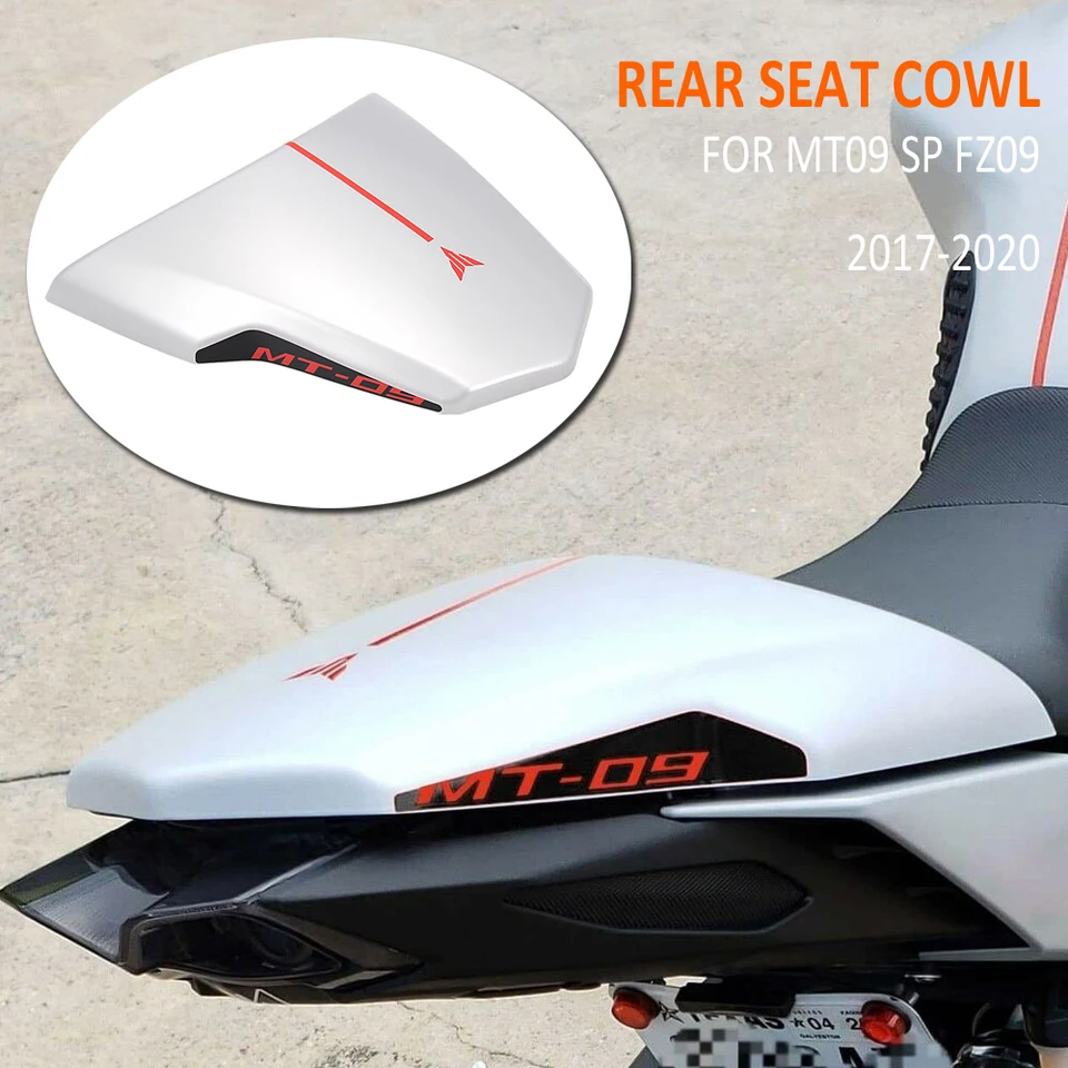 MT09 FZ09 Motocyklové zadné sedadlo Cover kapotáž sedadla pre Yamaha MT-09 MT 09 SP FZ 09 FZ-09 2017 2018 2019 2019 2020 Modrá šedá čierna čierna
