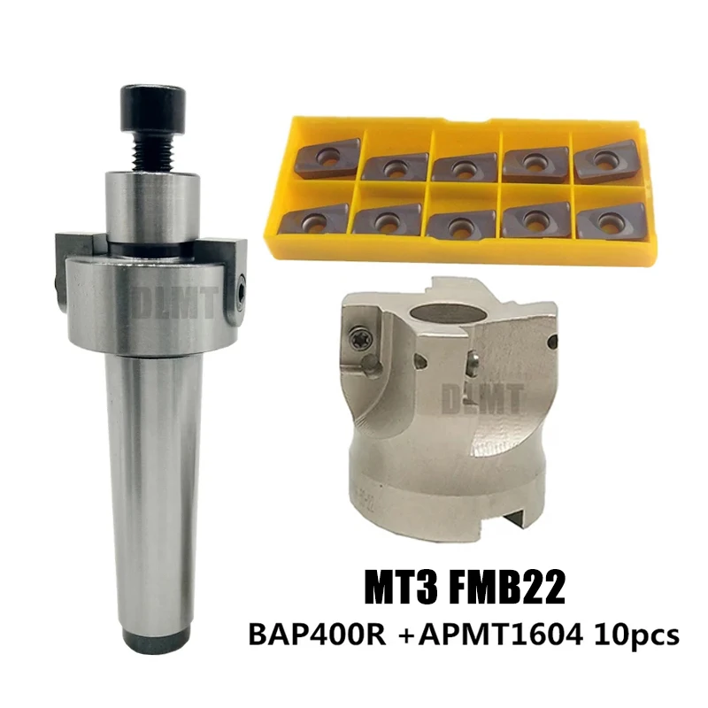 MT3 FMB22 Shank 400R 50 mm tvár CNC koncová frézovacia rezačka hlava 10ks