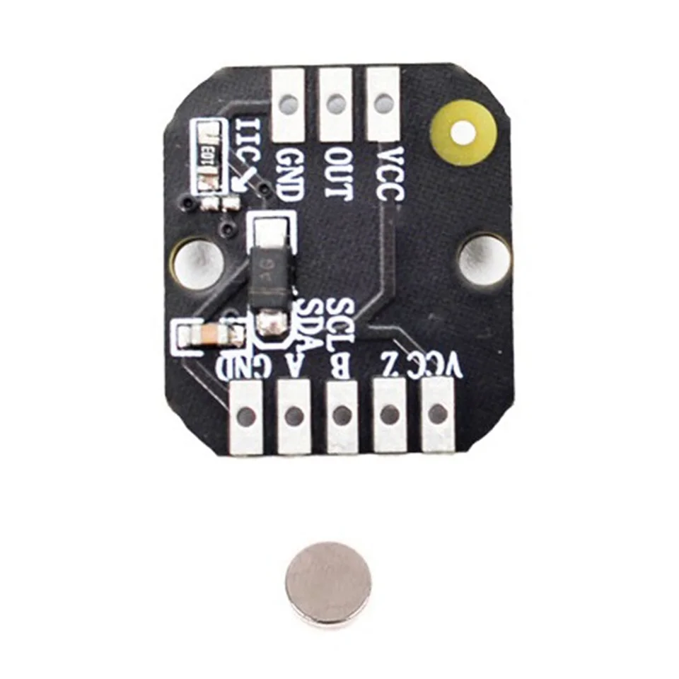 MT6701 MAGNETICKÝ KONDER Modul PWM/I2C Brushless Motor Encoder ABZ Režim 1024 Čiary nahrádza modul AS5600