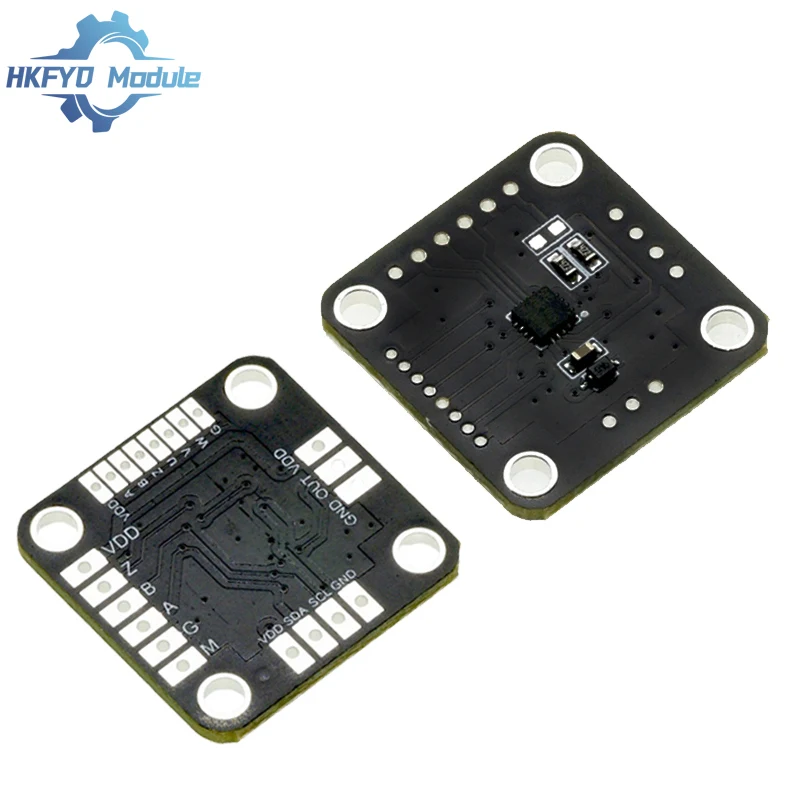 MT6701QT Magnetický kódovač Magnetický indukčný uhol merania senzora 4 Komunikačné rozhranie nahrádza AS5600