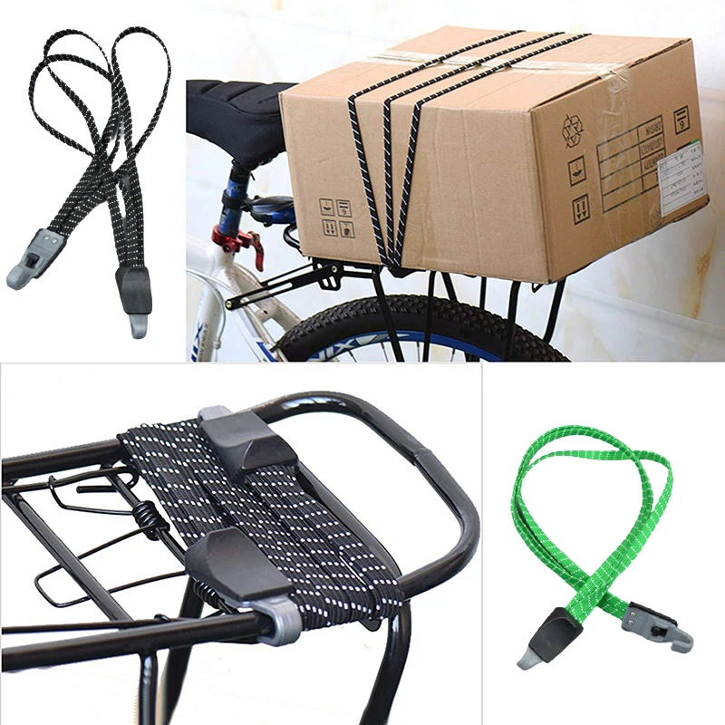 MTB bicykel batožina Elastic Band Band Bicycle batožina remienok s viacerými toolovými gumovými lanovými pásikmi s hákmi elastickým pásom