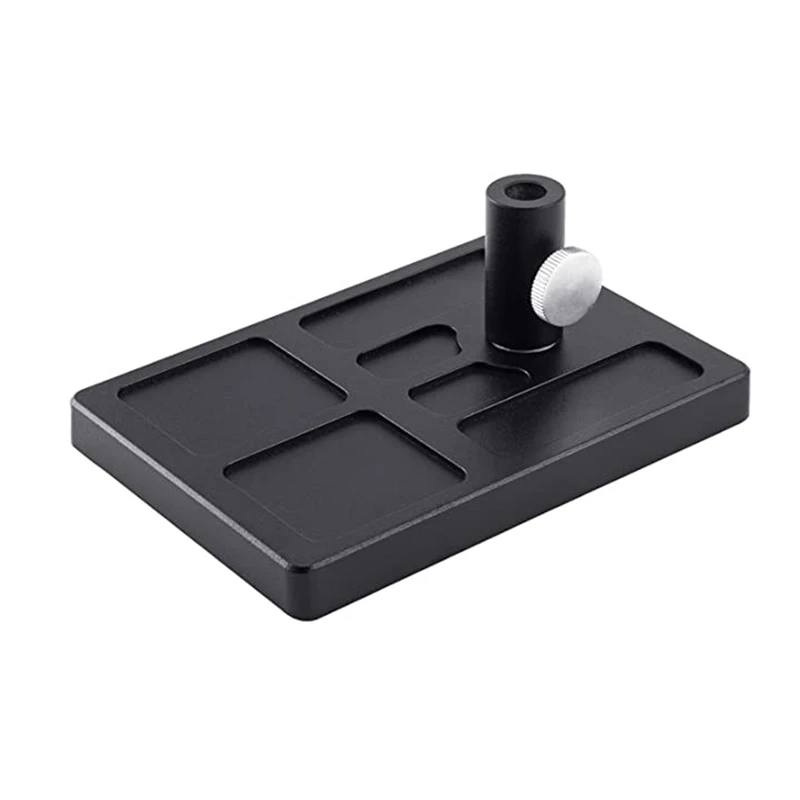 Muchy viazanie podstavca základne pre svorky na múch voči zverám fúzy Tying Tools Material Organizátor