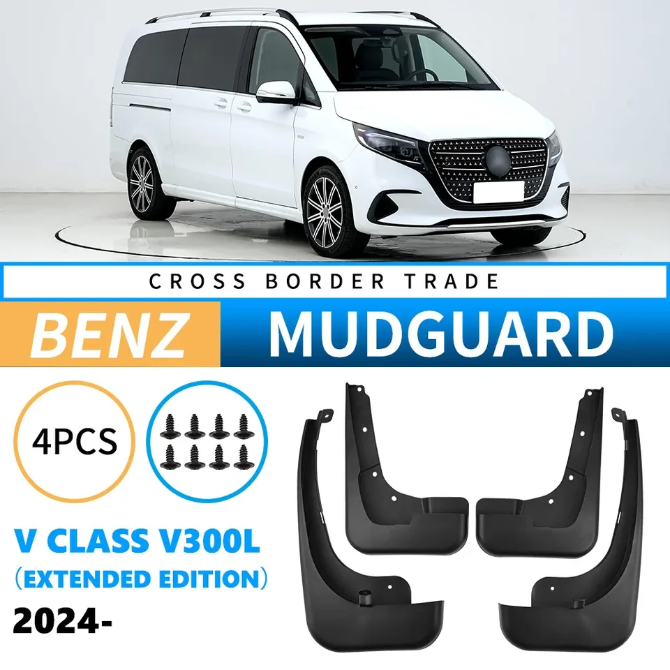 Mudguard pre Mercedes-Benz V-Class V300L 2024 Fender Auto Parts pneumatika Splash Board Disia ORFORECTION DECORÁCIA