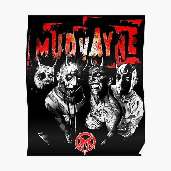 Mudvayne Merch Mutatis Classic Plagát Obrázok Domáca výzdoba Tlač nástenná maľba vtipná miestnosť vintage dekorácia Art Wall bez rámu
