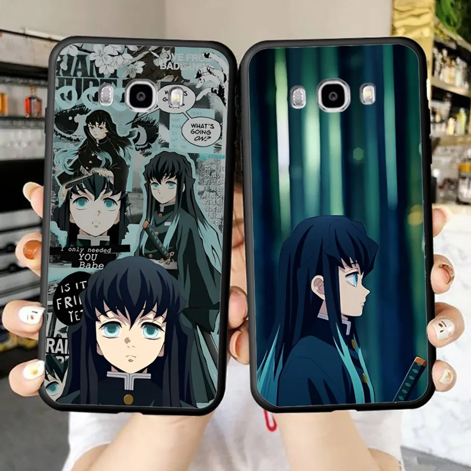 MUICHIRO TOKITO DEMON SLAYE TELEFÓN PRE SAMSUNG J 7 PLUS 7CORE J7 NEO J6 PLUS PRIM J6 J4 J5 Mobile Cover