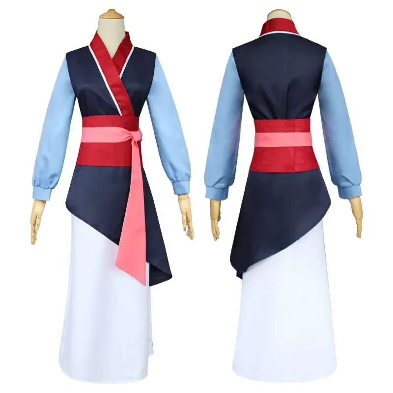 Mulan cosplay šaty pre ženy, kostým Dragon Mushu na Halloween, karneval pre dospelých