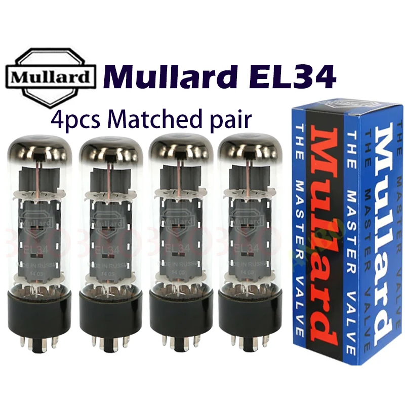 MULLARD EL34 Vákuová trubica HIFI Audio ventil nahrádza 6CA7 KT77 KT90 5881 6P3P KT66 Elektrónová trubica zosilňovacia súpra