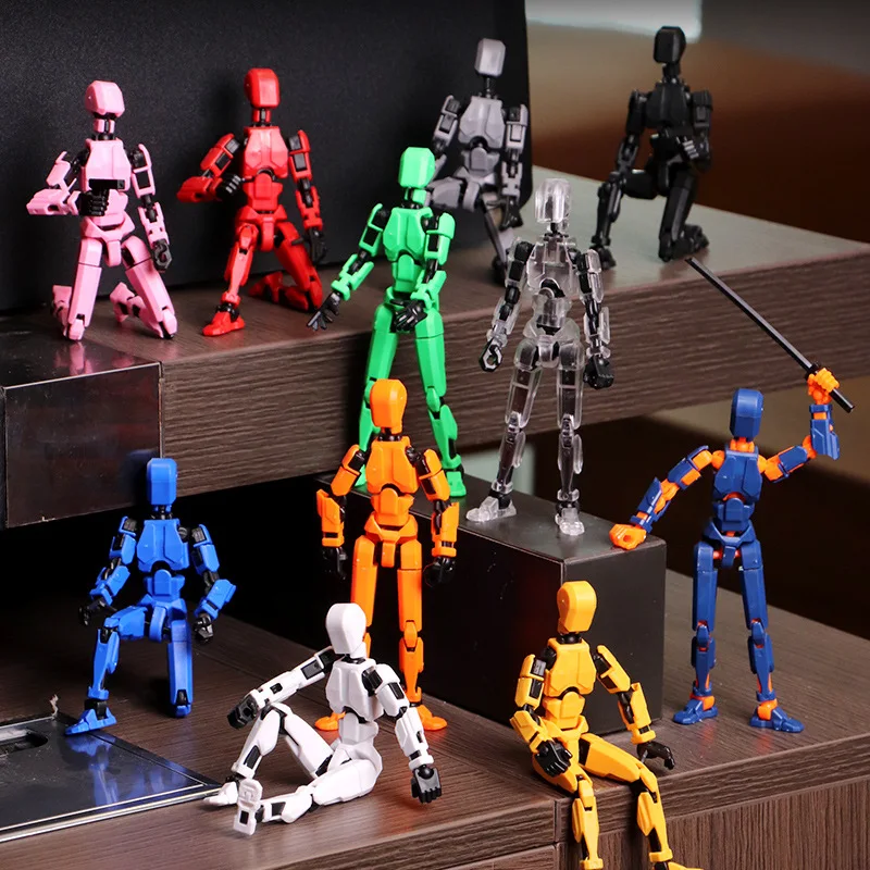 Multi-bodnuté pohyblivé Shapeshift Robot 3.0 3D tlačené figuríny figuríny 13 akčných figúr hračiek Detské deti