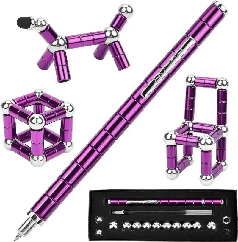 Multifunkčné novinkové pero na zmiernenie nepokoja, fantastické magnetické pero úzkosti-perfektný darček pre priateľov