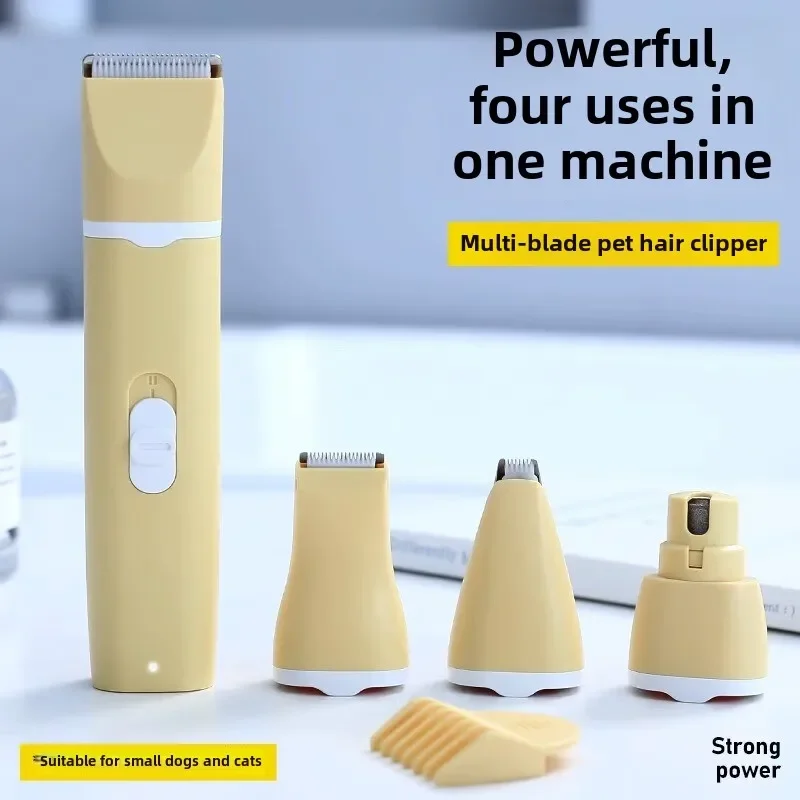 Multifunkčné tiché pet Shaver Electric Hair Clipper vhodné pre mačku a psa