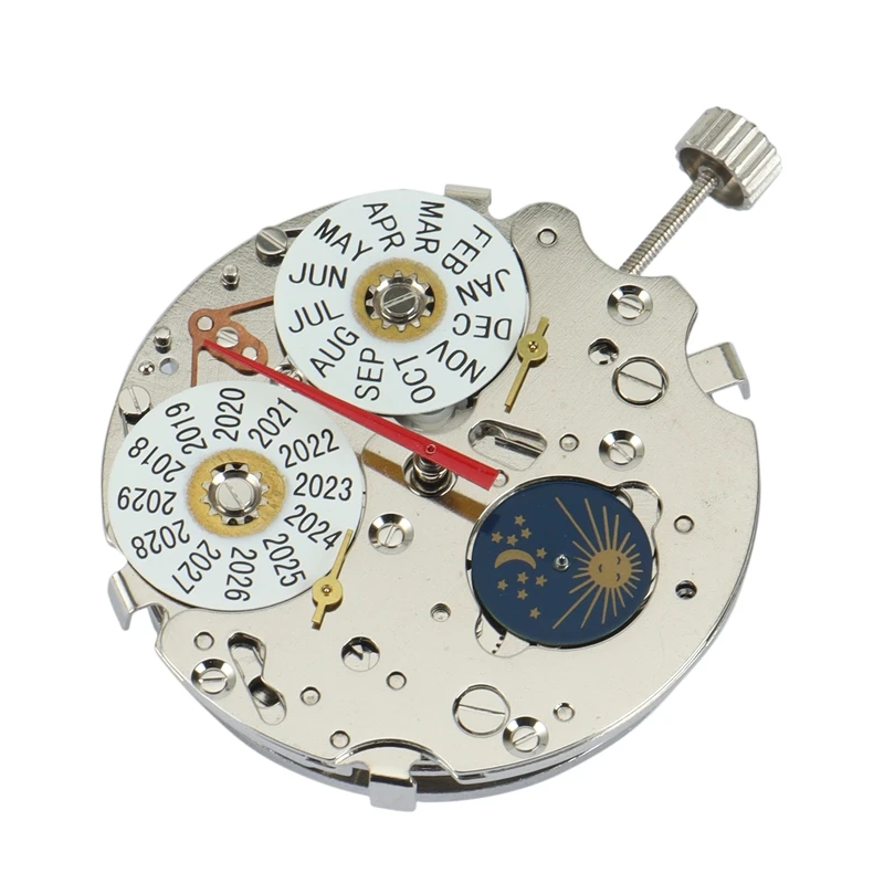 Multifunkčný fáza mesačnej fázy Dátum Dátum Seagull ST1655 Automatický mechanický pohyb