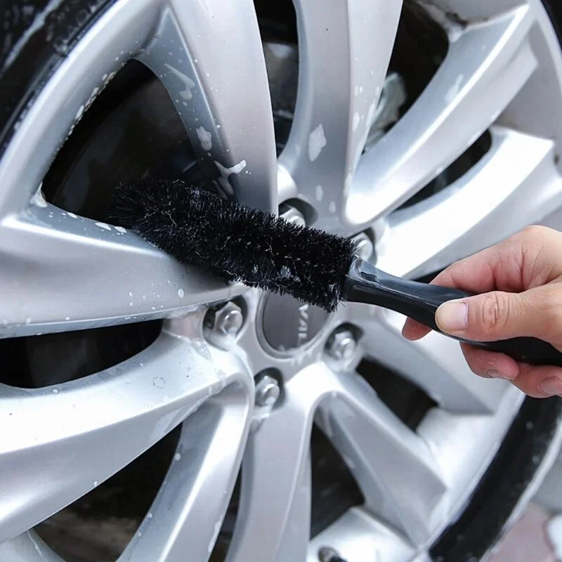 Multifunkčný kolesový kefka automobilový okraj detail kefy mäkké štetiny automobilový automobil Motor mriežky na umývanie kefy Nástroj na čistenie automobilu
