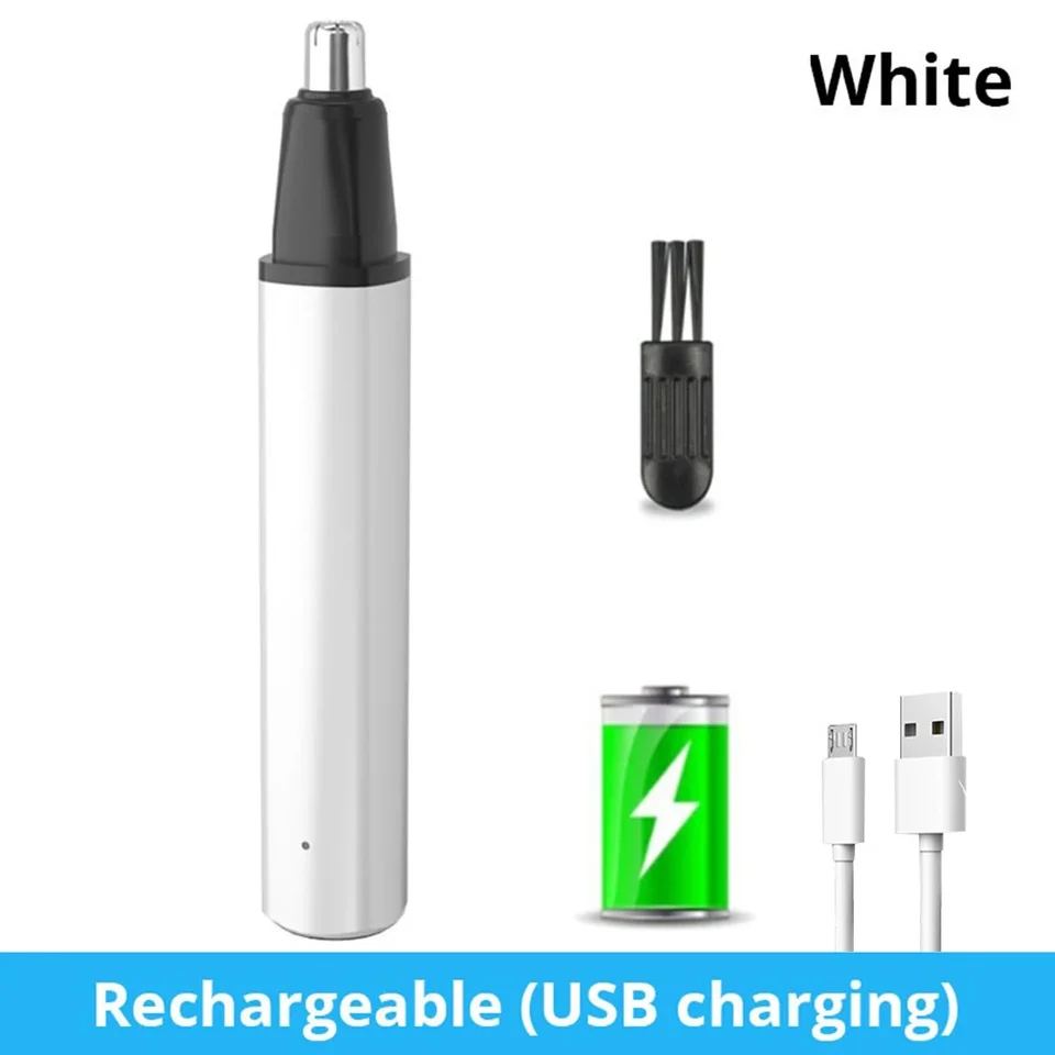 Multifunkčný nos s vlasmi na obočie s vlasmi Tinker holiaci strojček USB nabíjateľný elektrický nos s vlasmi na vlasy Odstránenie obočia Holôp na tvár starostlivosť o mužov