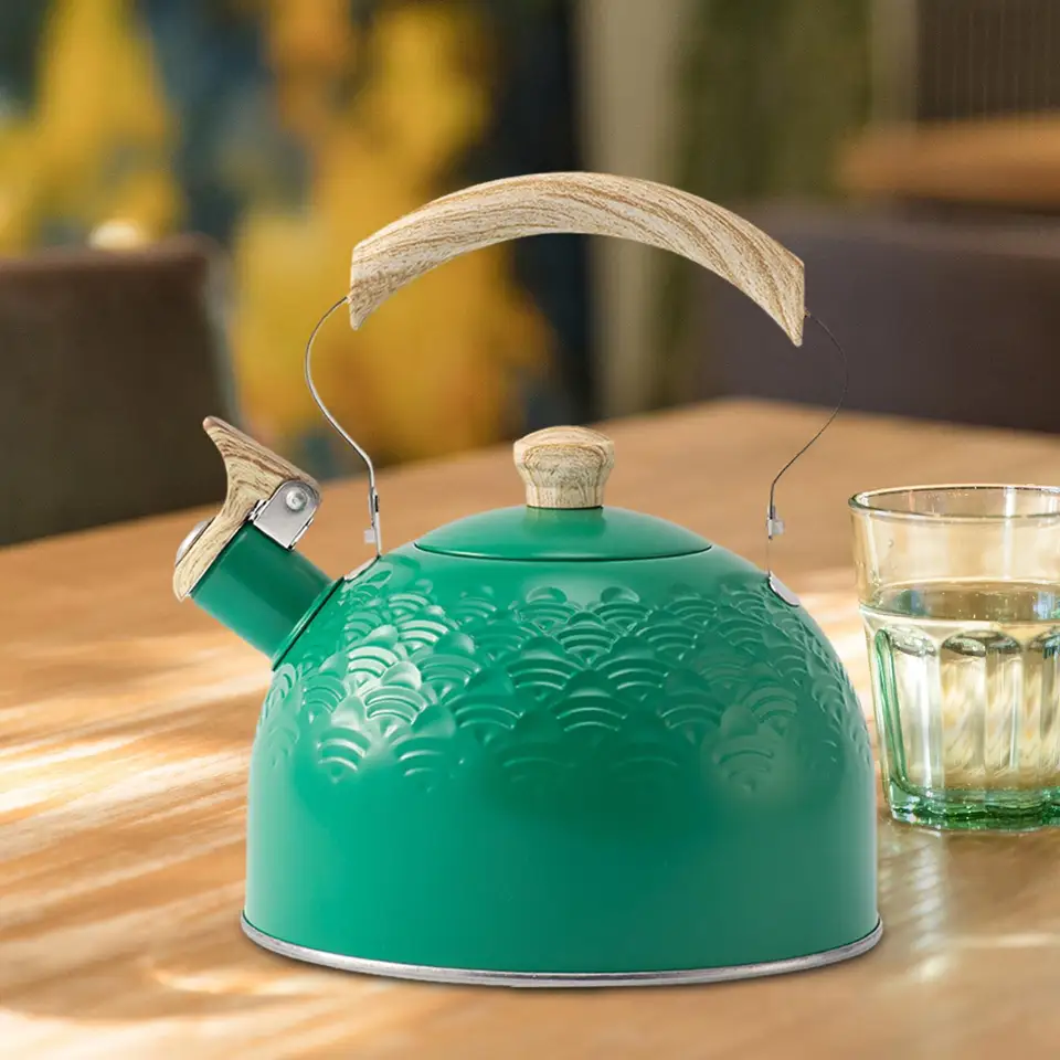 Multifunkčný píšťalka kanvica Kávový čaj Kettle 2,5 l veľkú píšťalku
