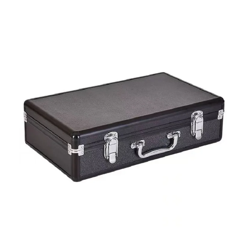 Multifunkčný úložný box prenosný prenosný box s nástrojmi na make -upy s veľkou kapacitou hliníkovú zliatinu