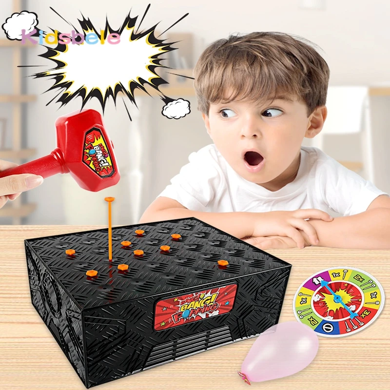 Multiplayerová stolová hračka na výbuch balóniky Balón Game Funny Whack Balón Game Family Party Pútavá a interaktívna hračka