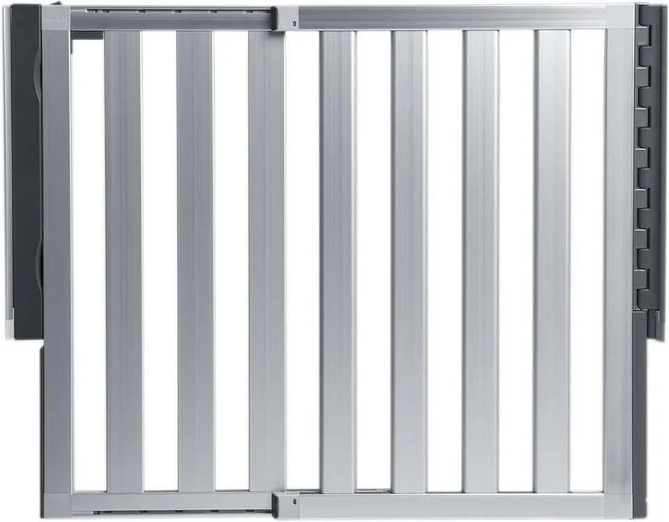 Munchkin® Loft Hardware namontovaná detská brána pre schody, chodby a dvere, rozširuje 26,5 