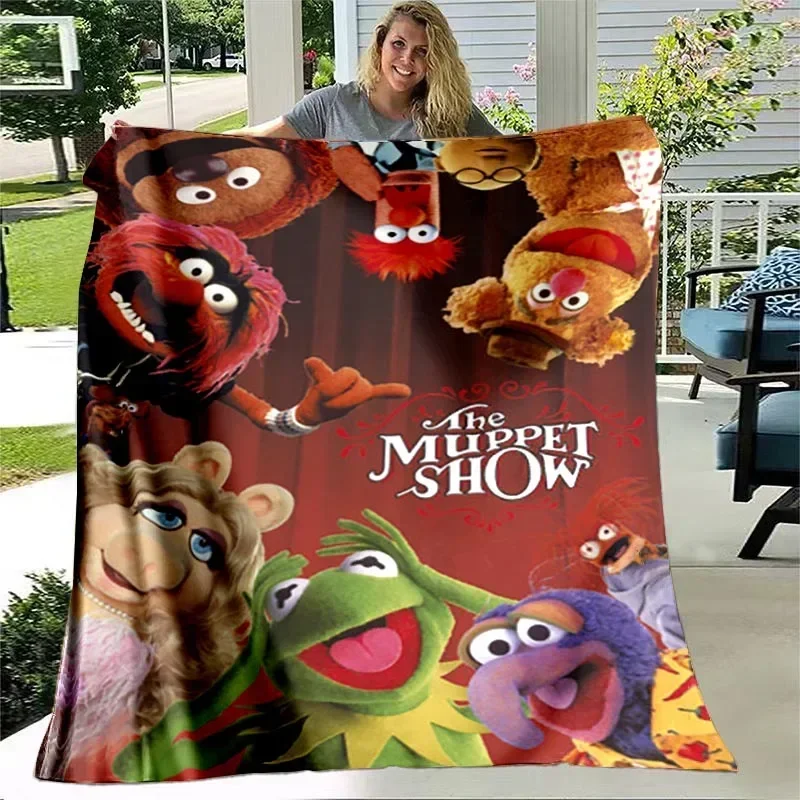 Muppet Christmas Carol Device dovolenka Santa Plyš teplý ultrasoft flannelfleece Hote prikrývka pre darček na pohovku Bedspread Cover