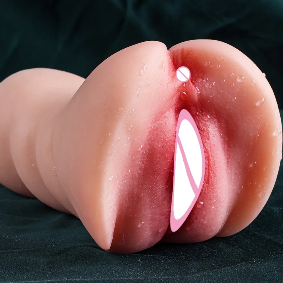 Muž Masturbdator 3D Silikone Sex Ass Ass Pussy pre muža Realistická guma vagína Anus dospelý sexy hračky Sex