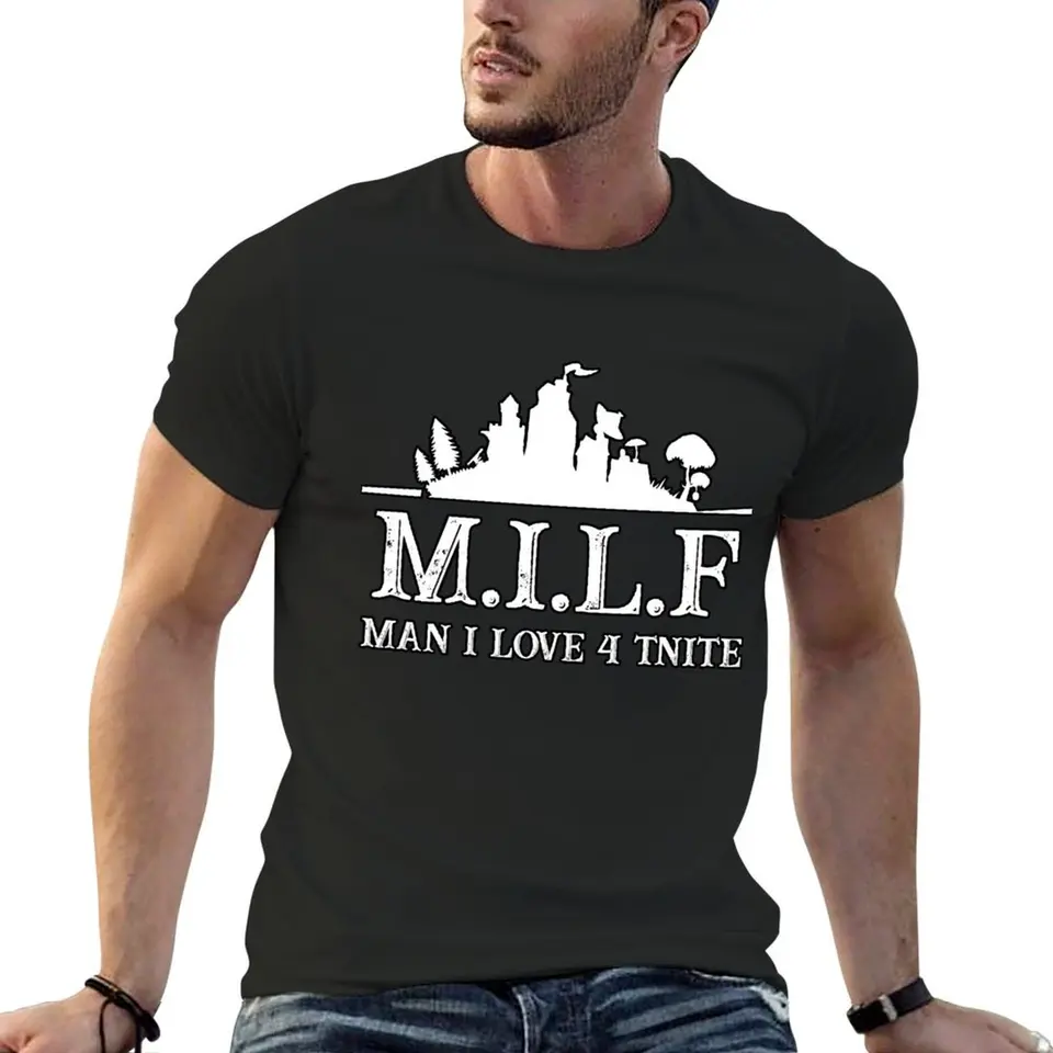 Muž Milujem 4 Tnite Tričko Tops rýchle vyschnutie Funnys Pánske oblečenie