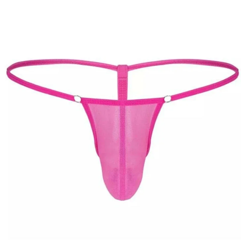 Muži bikiny struna mesh u konvexné puzdro spodná bielizeň spodnú bielizeň nohavičiek s nízkym pásom